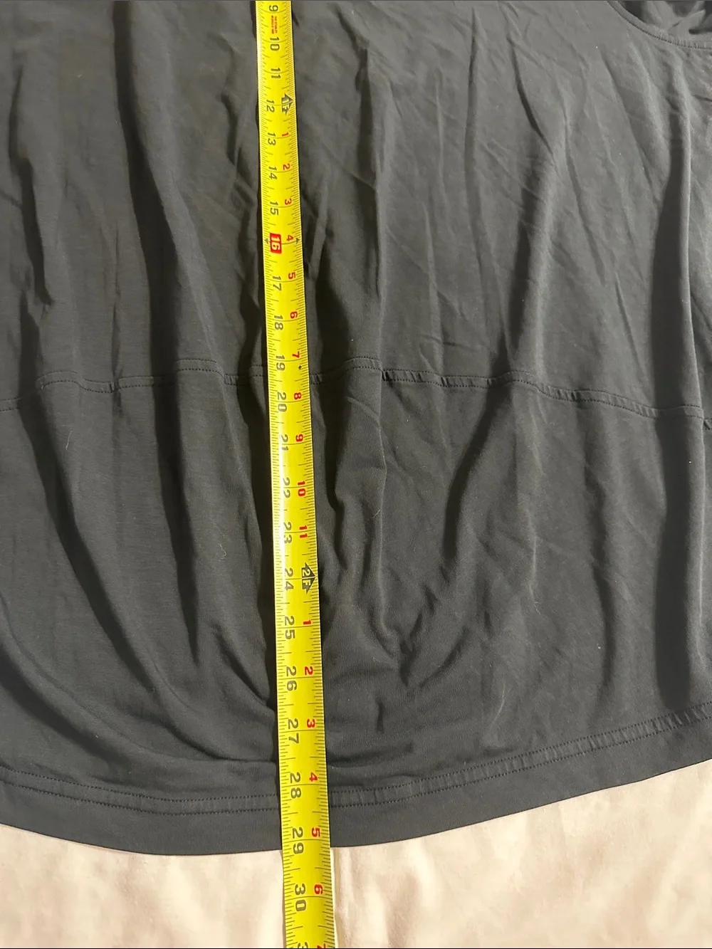 Lululemon Deep Charcoal V-Neck Long Sleeve Back in Action - 10